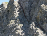 Der "Tritt" ca. 250 Stufen