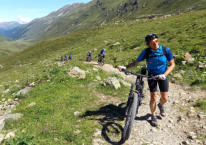 Aufstieg zum Scalettapass