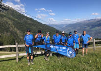 Startaufstellung an der Tarscher Alm