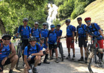 Wasserfall Rio Bianco bei Stenico