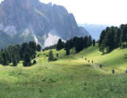 Abfahrt zur Regensburger Hütte