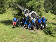 Abfahrt nach Wolkenstein