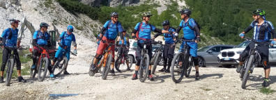 Abfahrt nach Corvara