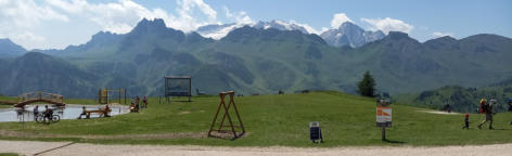 Bec de Roces: Blick auf Marmolada