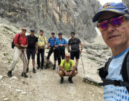 Abstieg zur Langkofelhütte