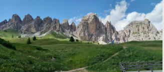 Heimweg über's Grödnerjoch