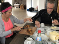 Apfelstrudel mit Vanilleeis