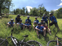 Radweg oberhalb Schwäbisch Gmünd